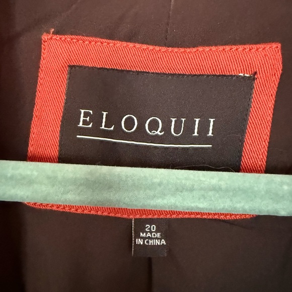 Burnt Orange Livhtweight Lined Blazer - Picture 3 of 4